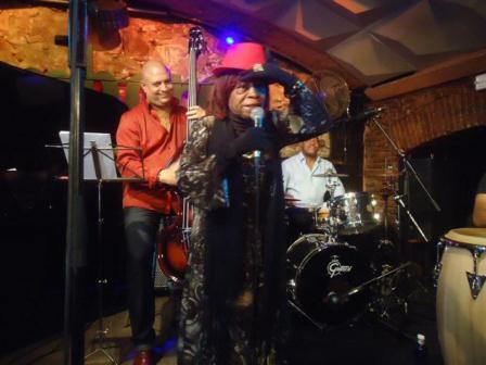 Juana Bacallao shook Barcelona's Jamboree Jazz Club