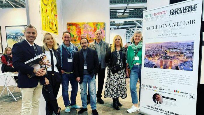 Excellence Art Gallery en Barcelona por la Feria Internacional de Arte Contemporáneo 