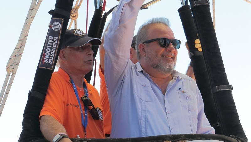 En FitCuba 2018 primer vuelo de globo aerostático de turismo en Cuba  