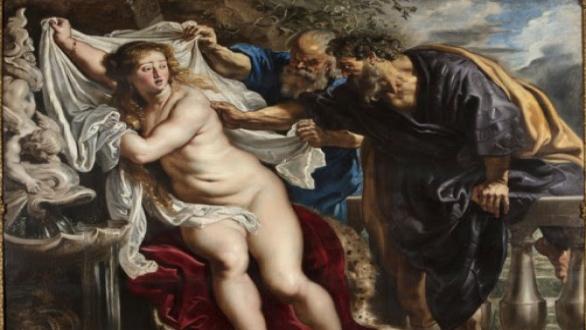 Susana y los viejos de Rubens, restaurada 