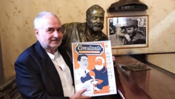 Ramón Vilaró evoca a Hemingway y Constante en la barra del Floridita.