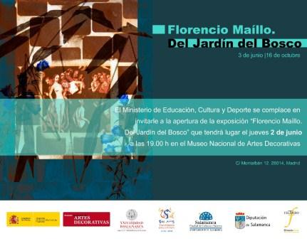 En el Museo de Artes Decorativas la exposición “Florencio Maíllo. Del Jardín del Bosco”