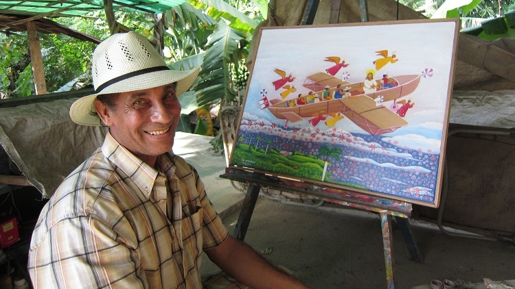 Campesino cubano propone soluciones desde la pintura