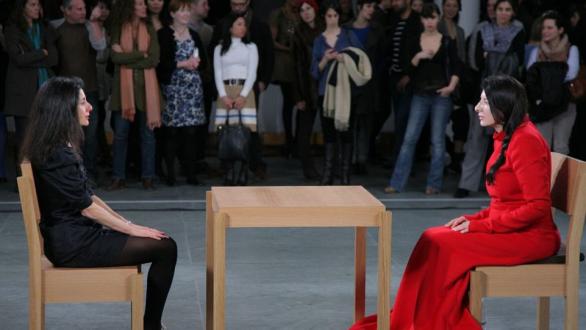 performance de Marina Abramovic