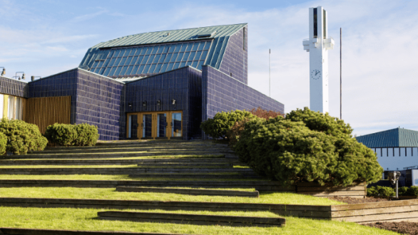 Centro Cívico de Seinäjoki diseñado por Alvar Aalto en Finlandia, incluido en Aalto Works reconocido por la UNESCO