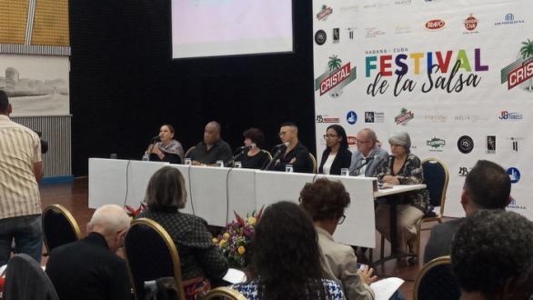 CONFERENCIA DE PRENSA Festival de la Salsa en Cuba