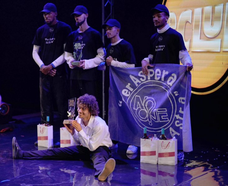 ganadores en la primera edición Le Clube Dance Festival