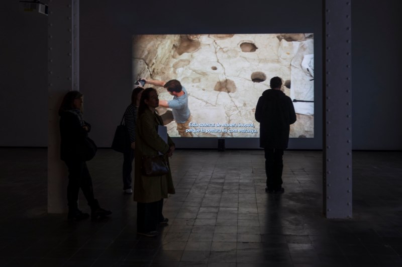 Manifesta Barcelona. Vista exposición Fabra Coats. Barcelona 