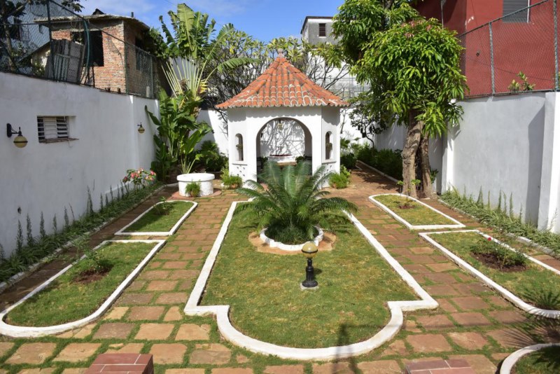 patio en la Casa del Vedado