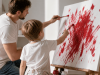 educación artística padre e hijo semana EDART