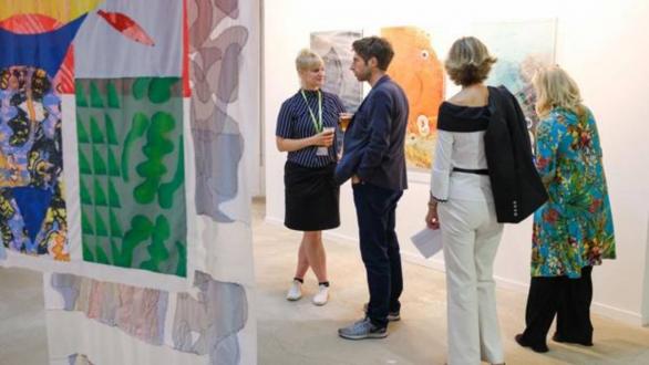 Un momento de la «preview» de ARCOlisboa 2018 para los coleccionistas - Ifema