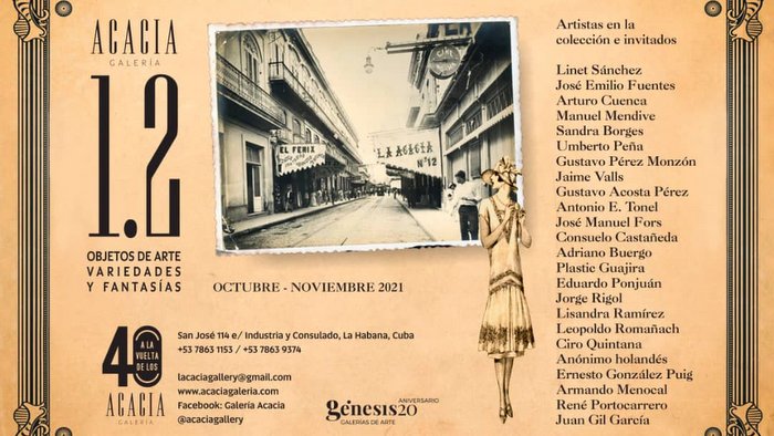Galería Acacia presenta 1.2 Objetos de arte, variedades y fantasías