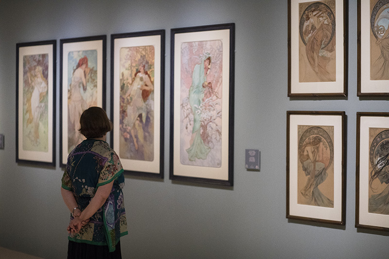 Últimas semanas de Alphonse Mucha en Palacio de Gaviria