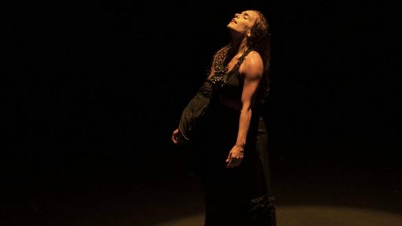 maría juncal en velada flamenca