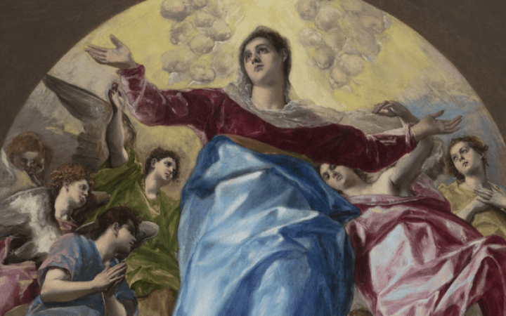 La Asunción de la Virgen, de El Greco, 1577-1579. Óleo sobre lienzo.