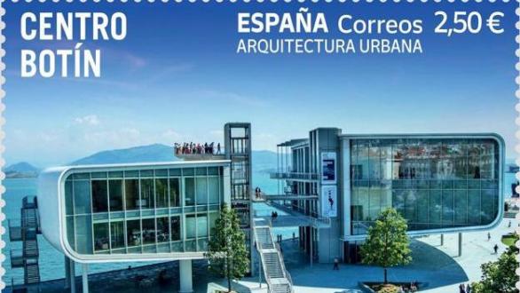 Sello dedicado al centro botin