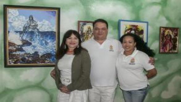 Zaida del Río presenta nuevas obras en proyecto cultural Cabildo Quisicuaba. Foto: José Tito Meriño