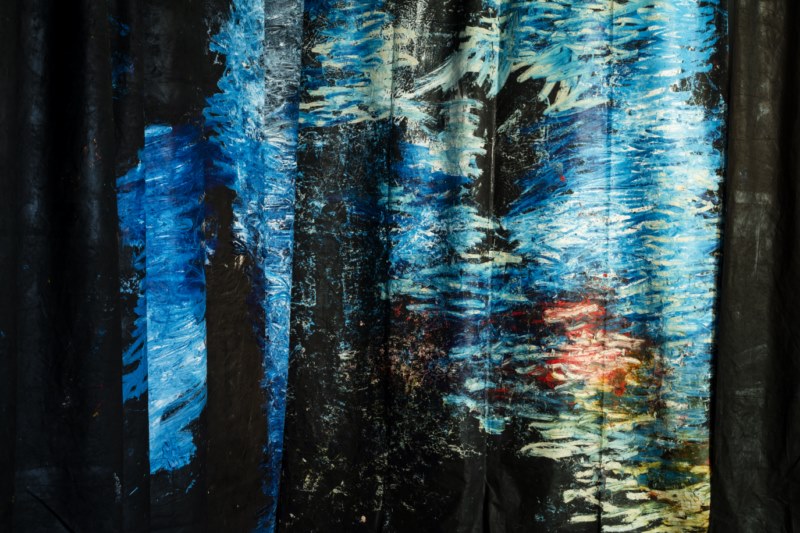 Oscar Murillo, Turner Prize 2019, Installation view, Turner Contemporary, Margate. Photograph © David Levene. Courtesy the artist and Turner Contemporary.