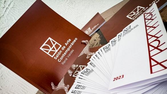 Cartel Salón Regional de Arte Contemporáneo "René Valdés Cedeño”