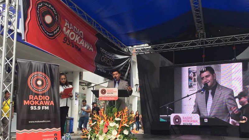 Inauguran Radio Mokawa