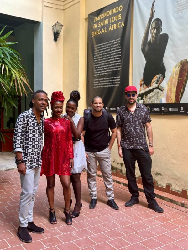 Intérprete Susana Orta en el Jazz Plaza
