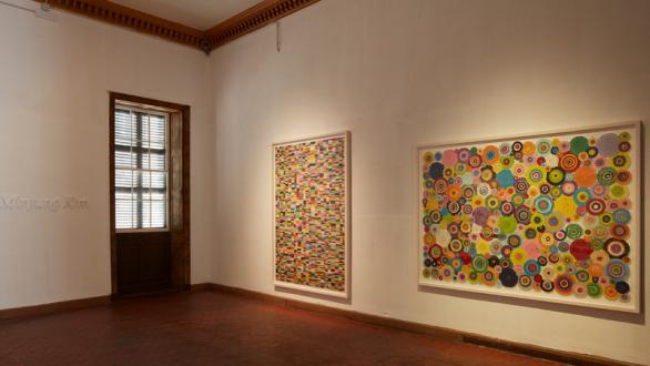 Vista de la exposición, Mahón, Menorca.