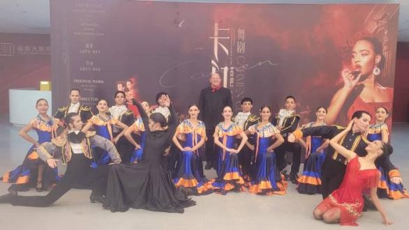 Ballet Español de Cuba en China/ Foto Toni Piñera