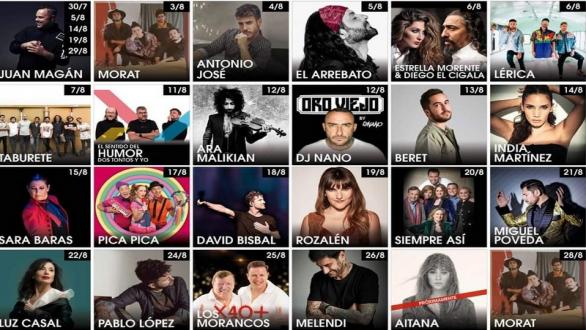artistas en Starlite Catalana Occidente