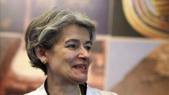 Directora general de la Unesco, Irina Bokova