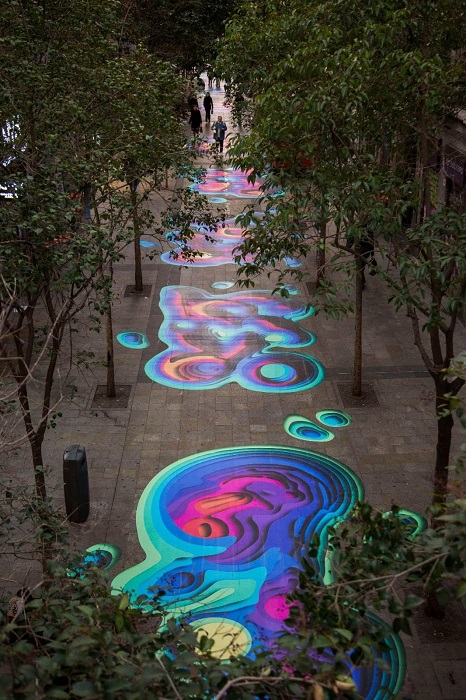 Obra de arte escultórica colocada en Madrid
