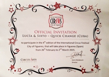 "Grulla de bronce" for Cuban illusionists in China