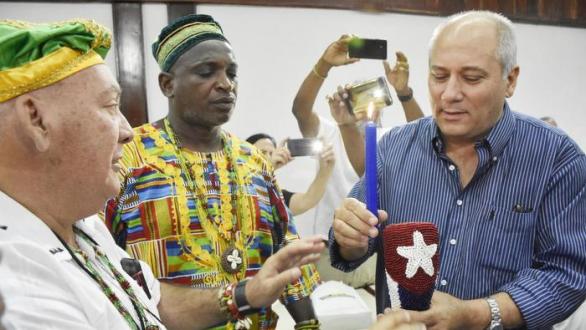 Alpidio Alonso en Fiesta del Fuego 