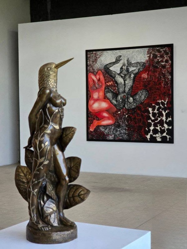 Obras de Zaida del Río, expo Aliento