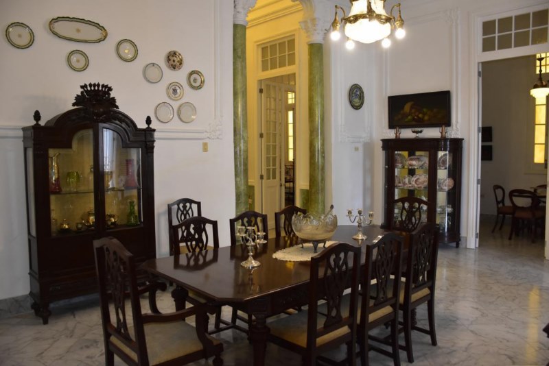 Comedor en la Casa del Vedado