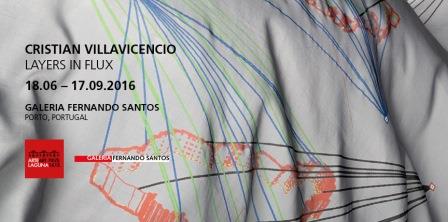 Cristian Villavicencio exhibits at Galeria Fernando Santos