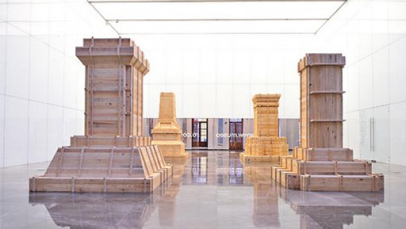 Columnas- Obra de arte