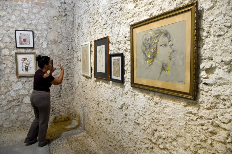 Vista de la muestra  “Meter La Habana en Guanabacoa"