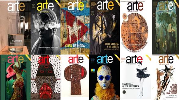 portadas de revistas de Arte por Excelencias