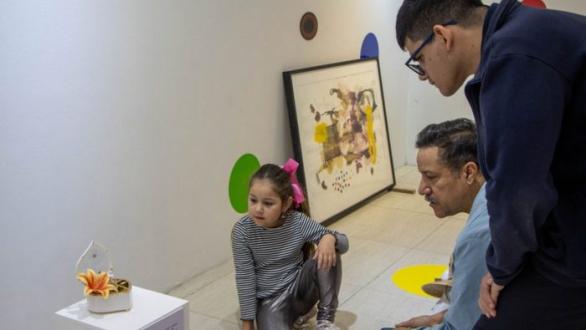 Muestra El espacio que queda/ Foto tomada de https://bienalsaco.com/