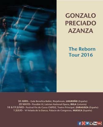 El bailarín, Gonzalo Preciado Azanza anuncia su primera gira individual