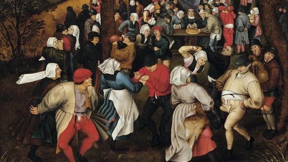 El baile nupcial, Pieter Brueghel el Joven, 1556