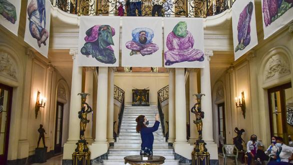 Vista de Museo de Artes Decorativas. Exposición Ruptura; Una y Mil Veces