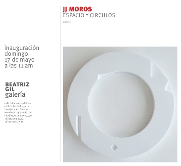 JJ Moros muestra sus Esculturas a partir del Círculo  en Beatriz Gil Galería