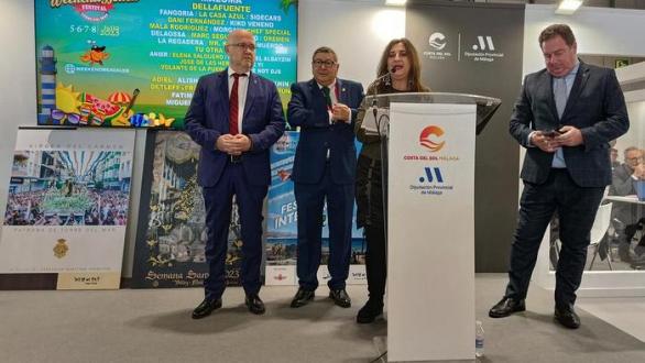 presentación del Weekend Beach Festival Torre del Mar en FITUR 2023