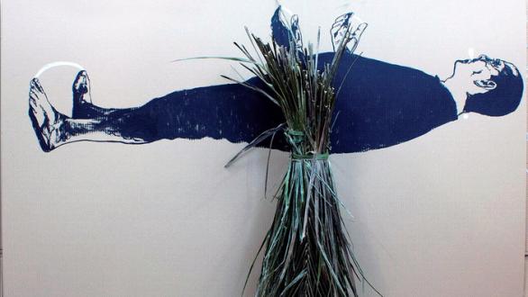 Obra de la muestra Orikí. Canción de Elegido