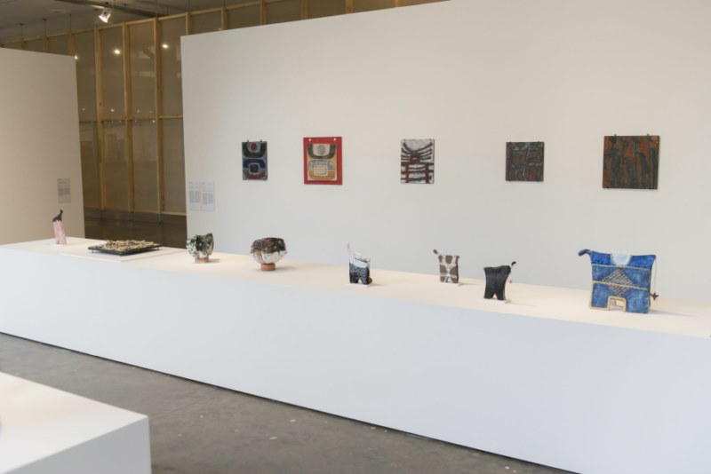 Obras de Victor Anicet durante a 34ª Bienal de São Paulo © Levi Fanan /Fundação Bienal de São Paulo