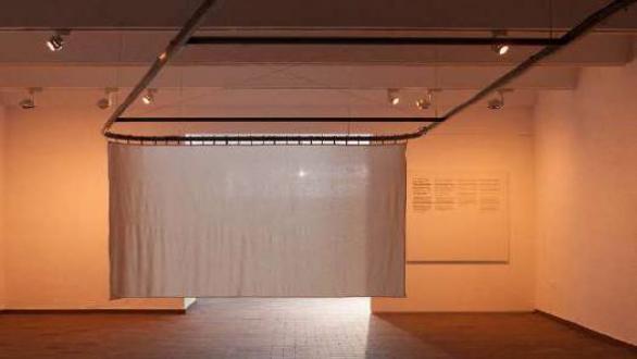 Cortina iluminada- arte