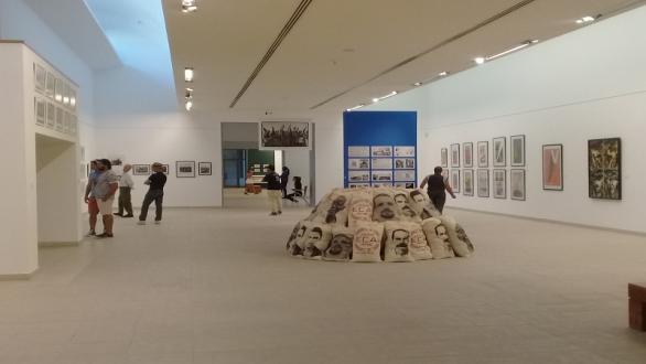 Vista de expo en Museo Nacional de Bellas Artes 