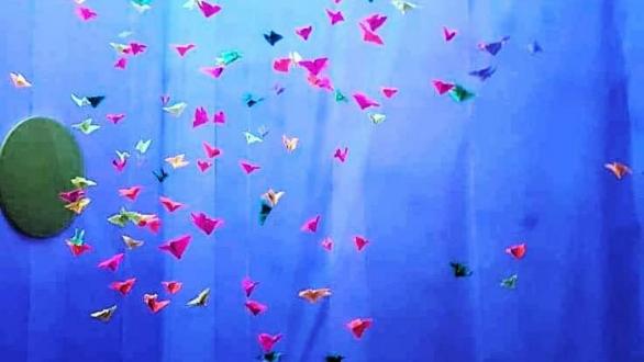 Detalle de obra de la exposición En cuatro tiempos