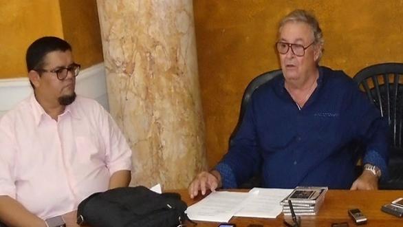 Conferencia de prensa con José María Vitier 